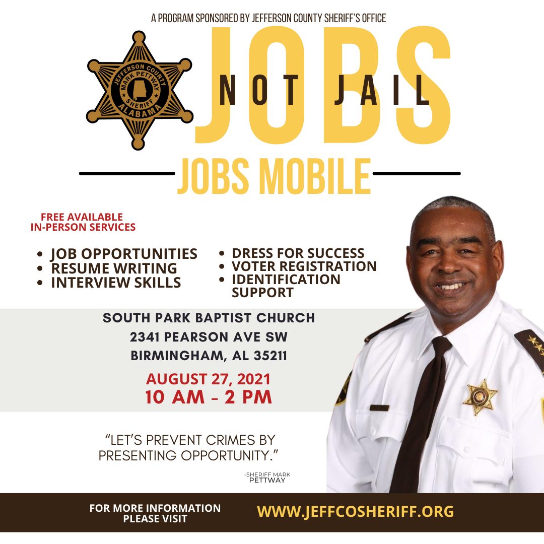 Sheriff Mark Pettway - Jobs Not Jail - South Park Baptist Church - Social Media (002)