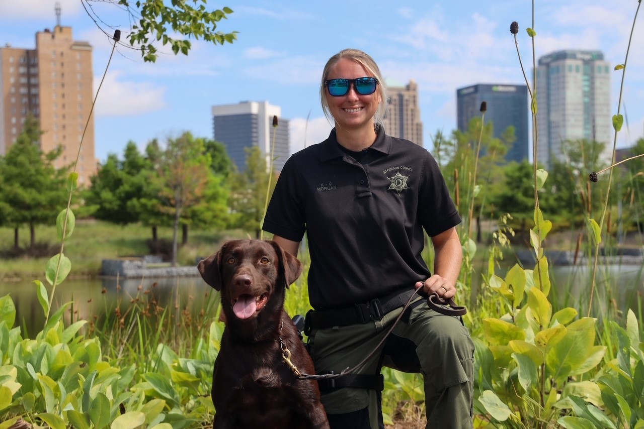 Deputy Morgan and Canine Riggs