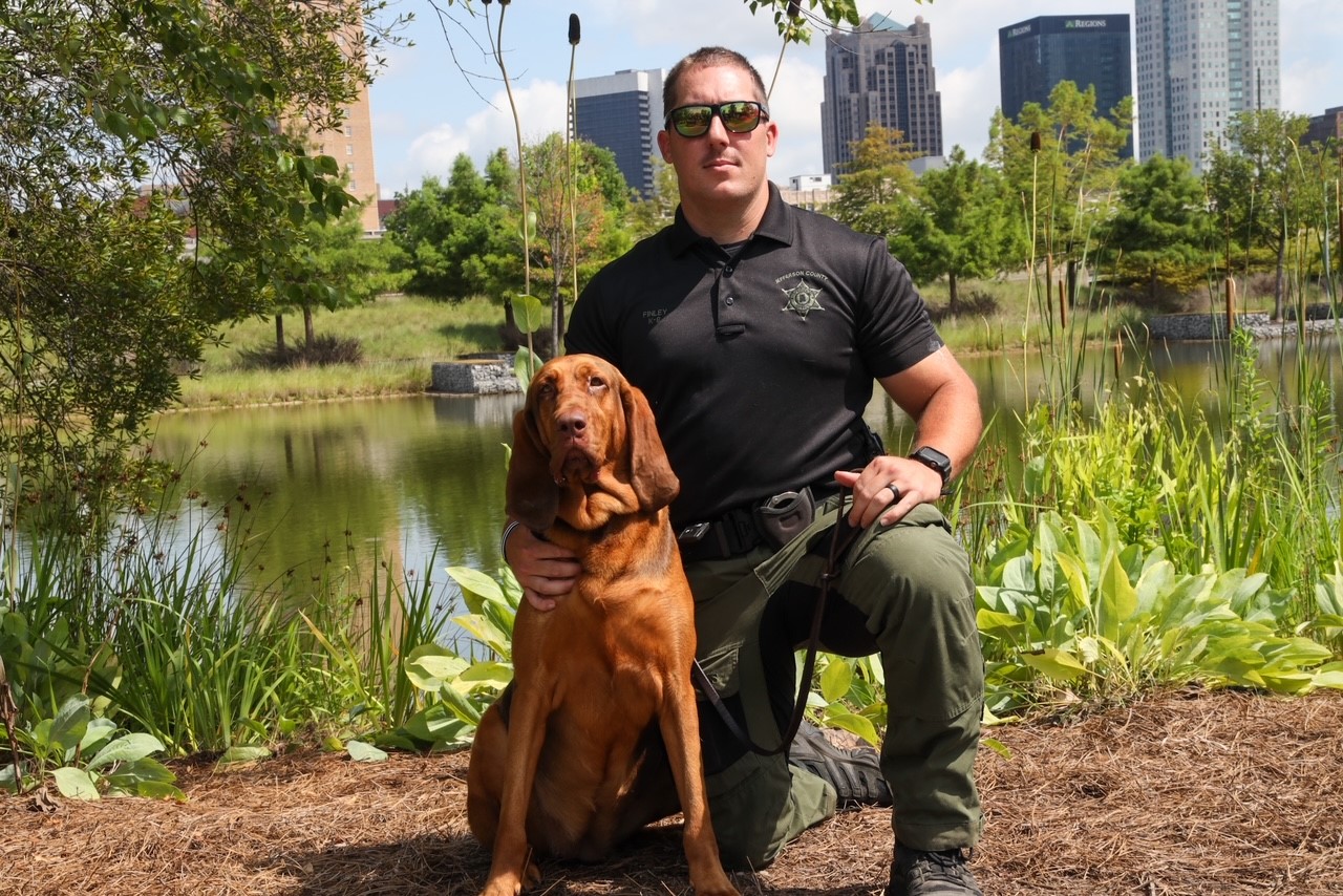 Deputy Finley and Canine Sutton