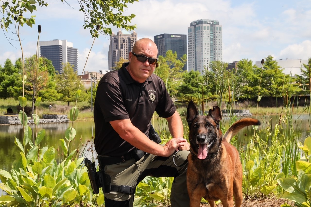 Deputy Steele and Canine Razor