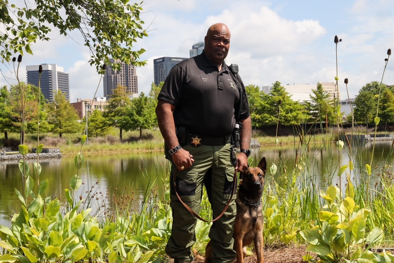 Deputy Deed and Canine Duke