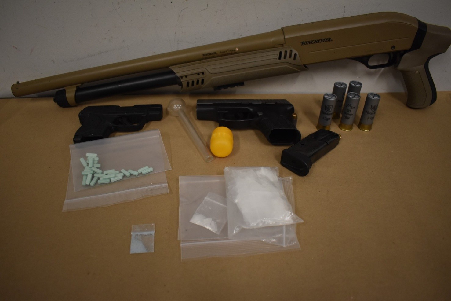 Narcotics and Weapons Seizure in Graysville - Jefferson County